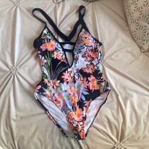 One piece bathing suit